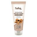 Saba Exfoliating Walnut Body & face Scrub, Help Revive Dry Skin, 100 ml...
