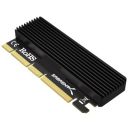 Sabrent NVMe M.2 SSD to PCIe X16/X8/X4 Card with Aluminum Heat Sink (EC-PCIE)...