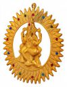 Sacred Blessings Metal Lord Ganesha Wall Hanging for Entrance (20.5 cm)...