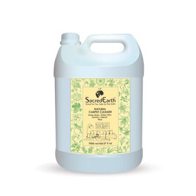 SacredEarth Natural Carpet Cleaner Liquid, Removes Dirt, Oil, Grease and Safe for Environment (5000 ml)