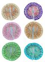 SacredKart, Laddoo Gopal Ji, Poshak, Size 0, Pack of 6...
