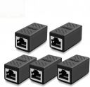 Sadow Shielded 8p8c RJ45 Coupler, Ethernet Cable Adsl Extension Jointer Adapter Connector (Pack of 5)...