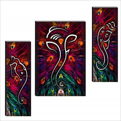 SAF 6MM Ganesha Set of 3 SANFJM1003