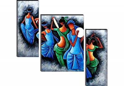 SAF paintings 6MM Modern Art Set of 3 Panel Painting(SANFJM1389) SAFJM1389