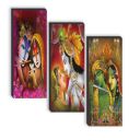 SAF set of 3 Radha Krishna UV textured self adeshive wall painting for home decoration SANF-SJ13...