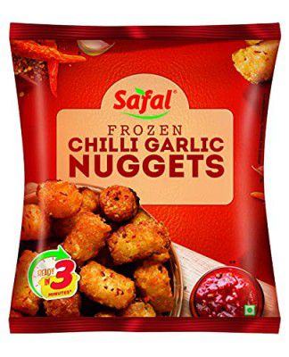 Safal Frozen Chilli Garlic Nuggets, 400 g