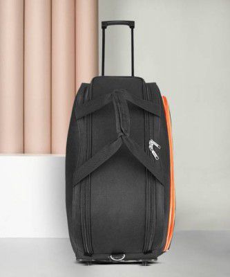 SAFARI 56 L Strolley Duffel Bag - PEP 55 RDFL TROLLEY BAG - Black - Large Capacity