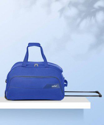 SAFARI  65 L Strolley Duffel Bag - LIRA 65 RDFL - Blue - Large Capacity