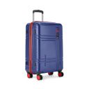 Safari 67Cm Medium Check-in Polycarbonate Hard-Sided 8 Wheel Spinner Trolley Bag with Tsa Lock (Midnight Blue)...