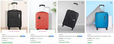 Safari Suitcases Upto 82% Off | Starts ₹1499