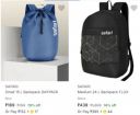 Safari Bags & Backpacks Starting @ ₹169...