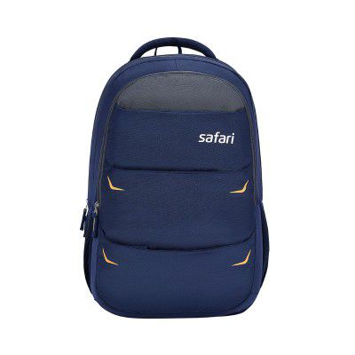 Safari Casual backpack 3 compartments, front pocket, bottle holder, School bags for boys & girls, College bag for women and men