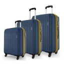 Safari Genius Alley Set of 3 (Cabin+ Medium + Large) Trolley Bags...