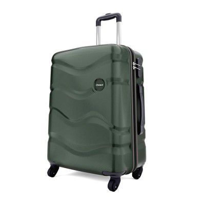 Safari Genius Fortis 66cm Medium Size Check-in Trolley Bag Hard Case Polycarbonate, 4 Spinner Wheels, 360 Degree Wheeling Luggage, Travel Bag