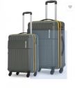 Safari Hard Body Set of 2 Luggage 4 Wheels - Magnum Saber 2P Set 4W - Green...