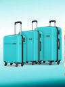 Safari Hard Body Set of 3 Luggage 4 Wheels - Magnum Fury Set of 3...