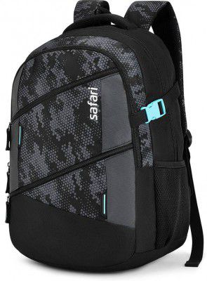 SAFARI Medium 30 L Laptop Backpack Ashper Plus (Black)
