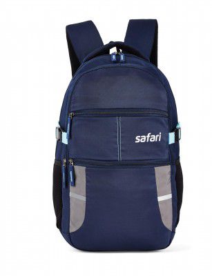 Safari Omega Spacious/Large 5 Compartment Laptop Backpack With RaincoveR