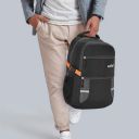 Safari Omega Spacious/Large Laptop backpack with Raincover, Black | 30 Litre...