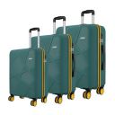 Safari Pentagon Neo 8 Wheels Set of 3 (Cabin + Medium + Large) Trolley Bags, Sage Green...