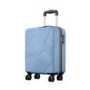 Safari Pentagon Plus 55 cms Small Size Cabin Hardside Polypropylene 8 Wheels Luggage/Suitcase/Trolley Bag with TSA Lock (Slate Blue)...