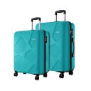 Safari Pentagon Pro 8 Wheels Set of 2 (Cabin + Medium) Trolley Bags, Hard Case Polypropylene, 360º ...
