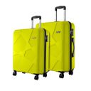 Safari Pentagon Pro 8 Wheels Set of 2 (Cabin + Medium) Trolley Bags, Green Lime...