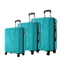 Safari Pentagon Pro 8 Wheels Set of 3 (Cabin + Medium + Large) Trolley Bags...