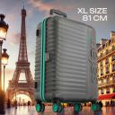 Safari Polycarbonate Spinner Wheels Insignia 8 Wheels 81cm Large Size Check-in Trolley Bag, TSA Lock, Hard Case, XL Size...