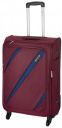 Safari Polyester 64 cms Red Suitcase (WOOLFER-4W-65-RED)...