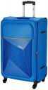 Safari Polyester 75 cms Blue Softsided Luggage (PRISMA754WBLU)...