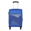 Safari Prisma 55 Cms Polyester Blue Cabin 4 wheels Soft Suitcase...