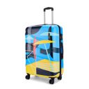 Safari Quantum 8 Wheels 65cm Medium Size Trolley Bag, Hard Case Polycarbonate...