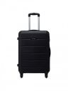 Safari Regloss Black 4 Wheel Medium Hard Cabin Trolley - 30 Inch...