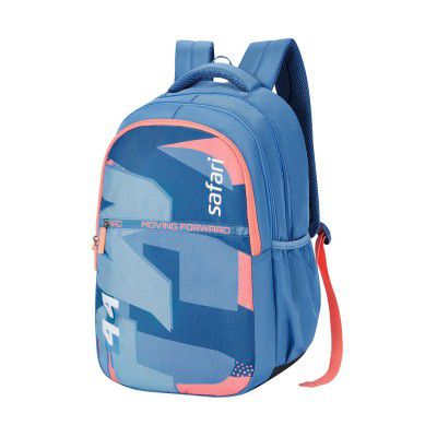Safari Rove 37L School Bag for Boys and Girls, Casual 3 Compartment School Backpack