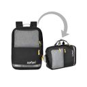 Safari Sirius Two Way Laptop Backpack Cum Satchel (SIRIUS19CBBLK)...