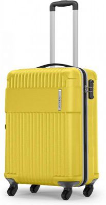Safari Small Cabin Suitcase (55 cm) 4 Wheels - Magnum Saber 55 - Yellow