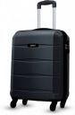 SAFARI Small Cabin Suitcase (55 cm) 4 Wheels - Regloss Antiscratch - Black...