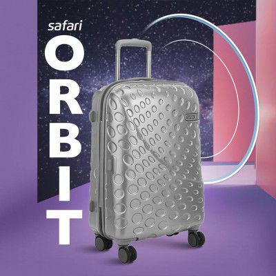 SAFARI Small Cabin Suitcase (55 cm) 8 Wheels - Orbit - Silver
