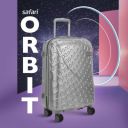 SAFARI Small Cabin Suitcase (55 cm) 8 Wheels - Orbit - Silver...