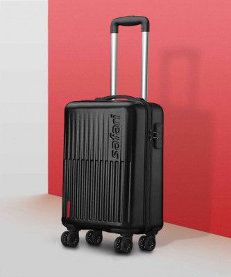 SAFARI Small Cabin Suitcase (56 cm) 8 Wheels - Astra - Black
