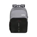Safari Sneak Casual Backpack with USB Charging Port 26 Ltrs Water Resistant Fabric - Grey, L (SNEAK19CBGRE)...