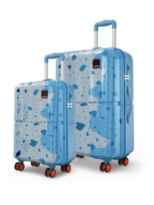 Safari Tazzo 8 Wheels Set of 2 (Cabin + Medium) Trolley Bag