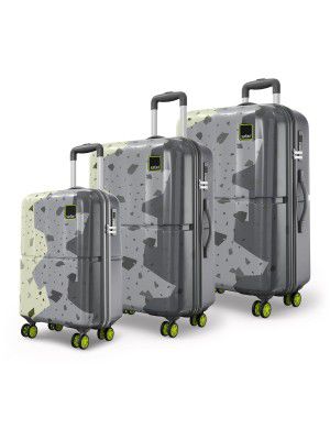 Safari Tazzo 8 Wheels Set of 3 Trolley Bag