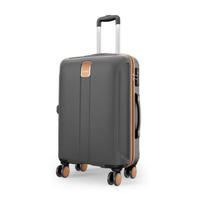Safari Thorium Royale 8 Wheels Spinner 66cm Medium Size Trolley Bag Hard Case Checkin Polycarbonate Luggage