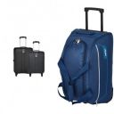 Safari Thorium Sharp Anti-Scratch Combo Set of 2 Small, Medium Polycarbonate Check-in 4 Wheel Hard Suitcase...