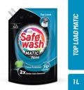 SafeWash by Wipro Ultra Soft & Brightness for Front and Top Load Washing Machines Fresh Liquid Detergent (1 L)...