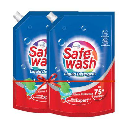 Safewash Liquid Detergent 1kg | (Buy 1 get 1 free)