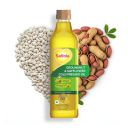 Saffola Cold Pressed Multi-Source Oil | Groundnut Oil & Safflower Seed Oil | Helps Lower Cholesterol, Make Easy-To-Digest Food | 1L Pet Bottle...