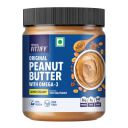 Saffola FITTIFY Original Peanut Butter With Omega-3 | Super Creamy | High Protein | High Fiber | Vegan | 200g...